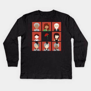 Hadestown Icons Kids Long Sleeve T-Shirt